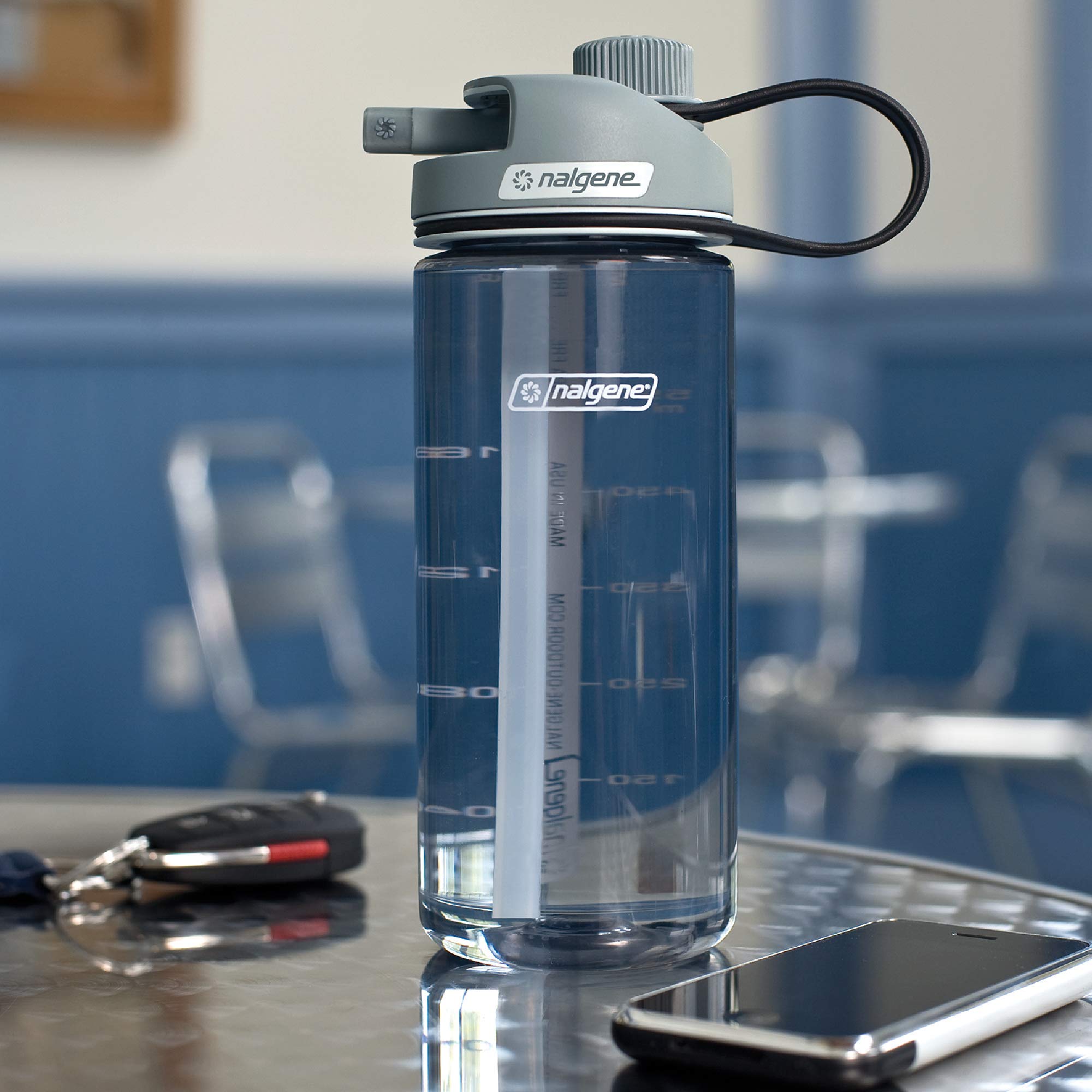 Foto 4 pulgar | Botella De Agua Nalgene Sustain Tritan Sin Bpa De 600 Ml, Color Verde - Venta Internacional.