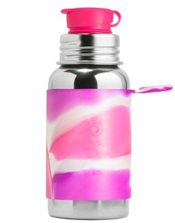 Foto 1 | Botella De Agua Pura Sport De Acero Inoxidable De 550 Ml Con Tapa De Silicona - Venta Internacional.
