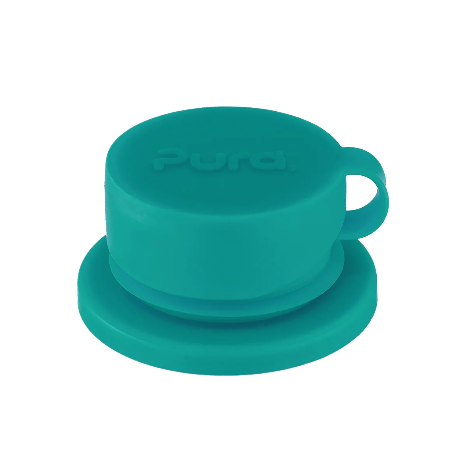 Botella De Agua Pura Sport Big Mouth Silicone Sport Top Mint - Venta Internacional.