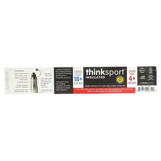 Foto 3 | Botella Deportiva Aislante Think Thinksport Mint Green 750 Ml - Venta Internacional.