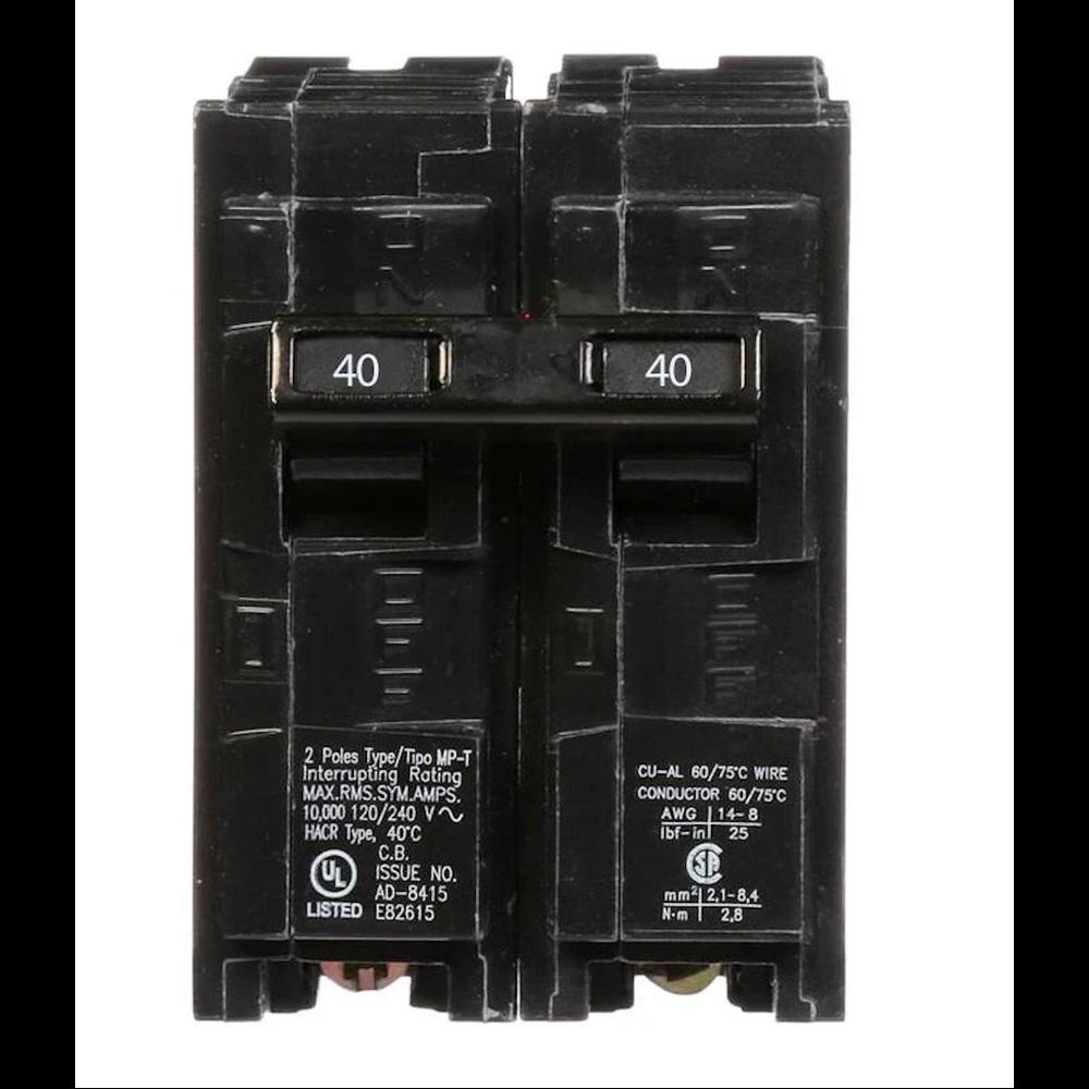 Foto 3 pulgar | Interruptor Termomagnetico Siemens 2 Polos 40 Amperes