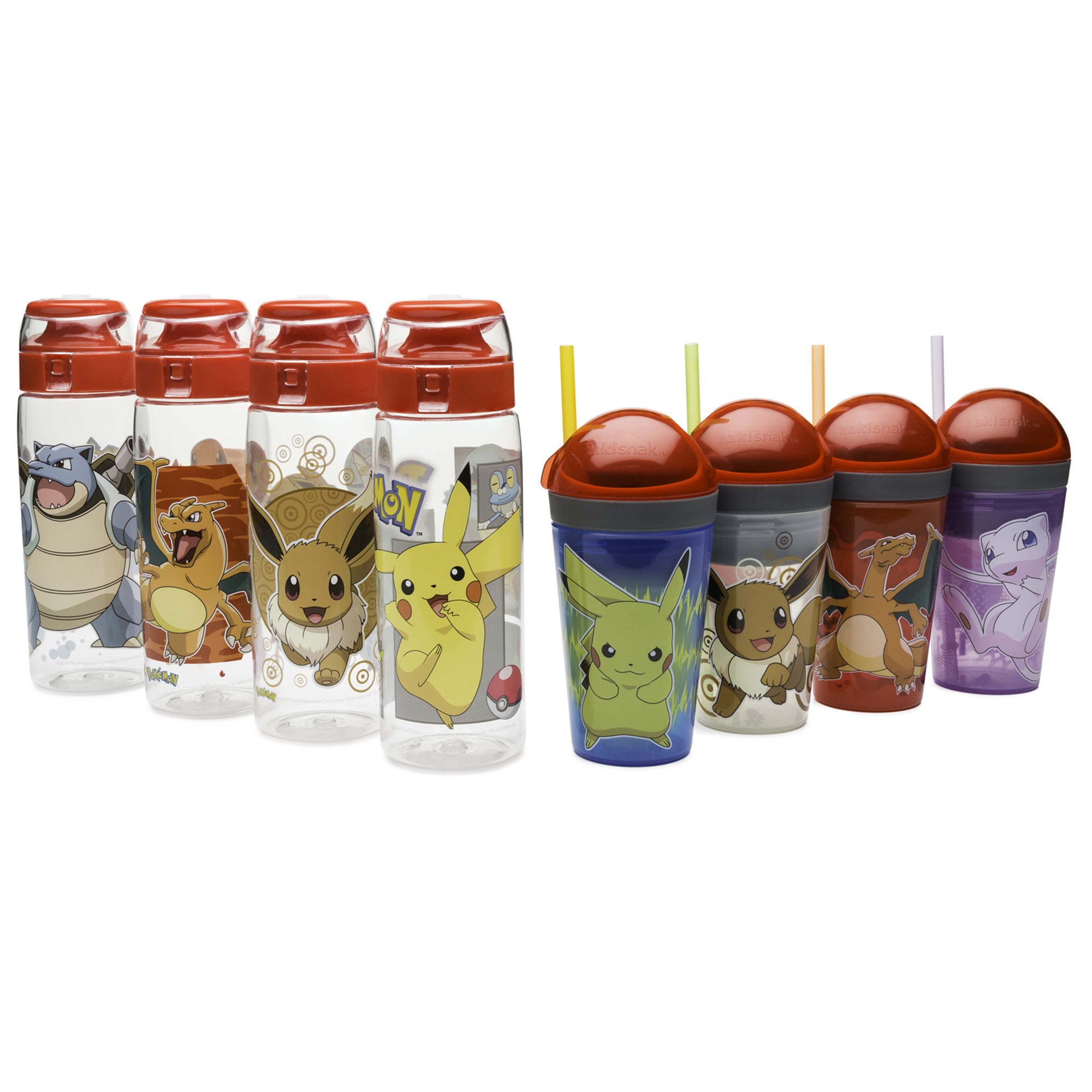 Foto 7 pulgar | Botella De Agua Zak Designs Pokemon Reutilizable De Plástico Tritan De 750 Ml - Venta Internacional.