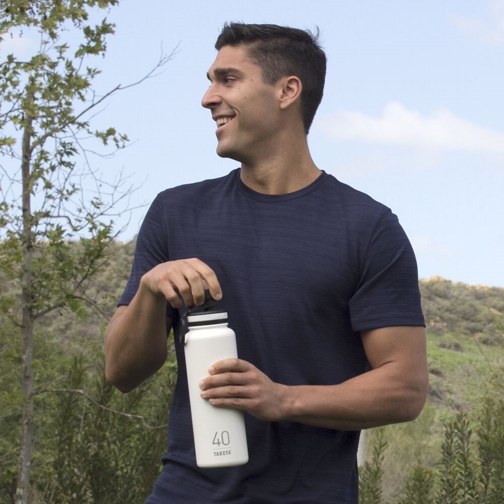 Foto 4 pulgar | Botella De Agua Takeya Originals Con Aislamiento Al Vacío De 1 2 L  Color Blanco - Venta Internacional.