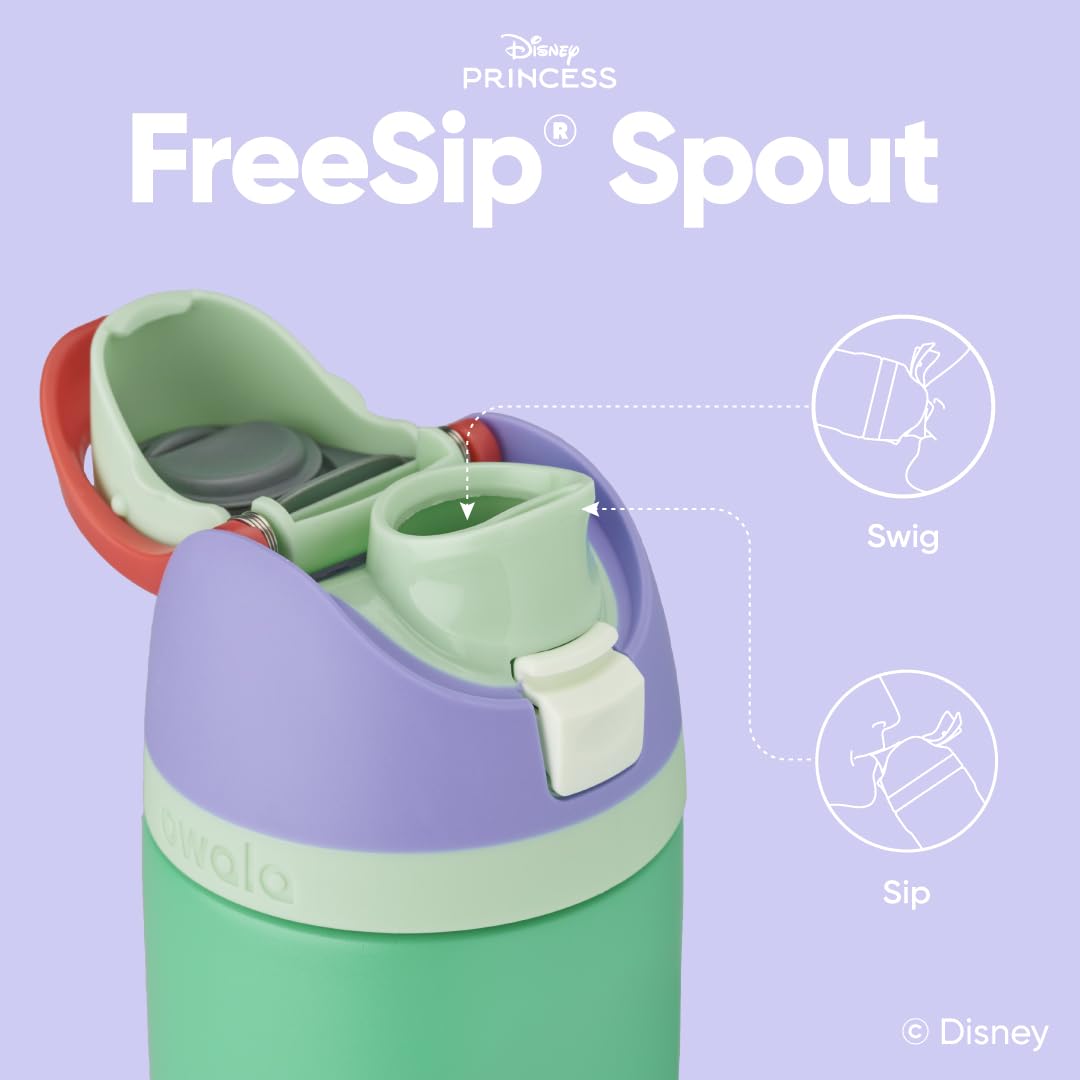 Foto 3 pulgar | Botella De Agua Owala Disney Princess Freesip 700 Ml De Acero Inoxidable - Venta Internacional.