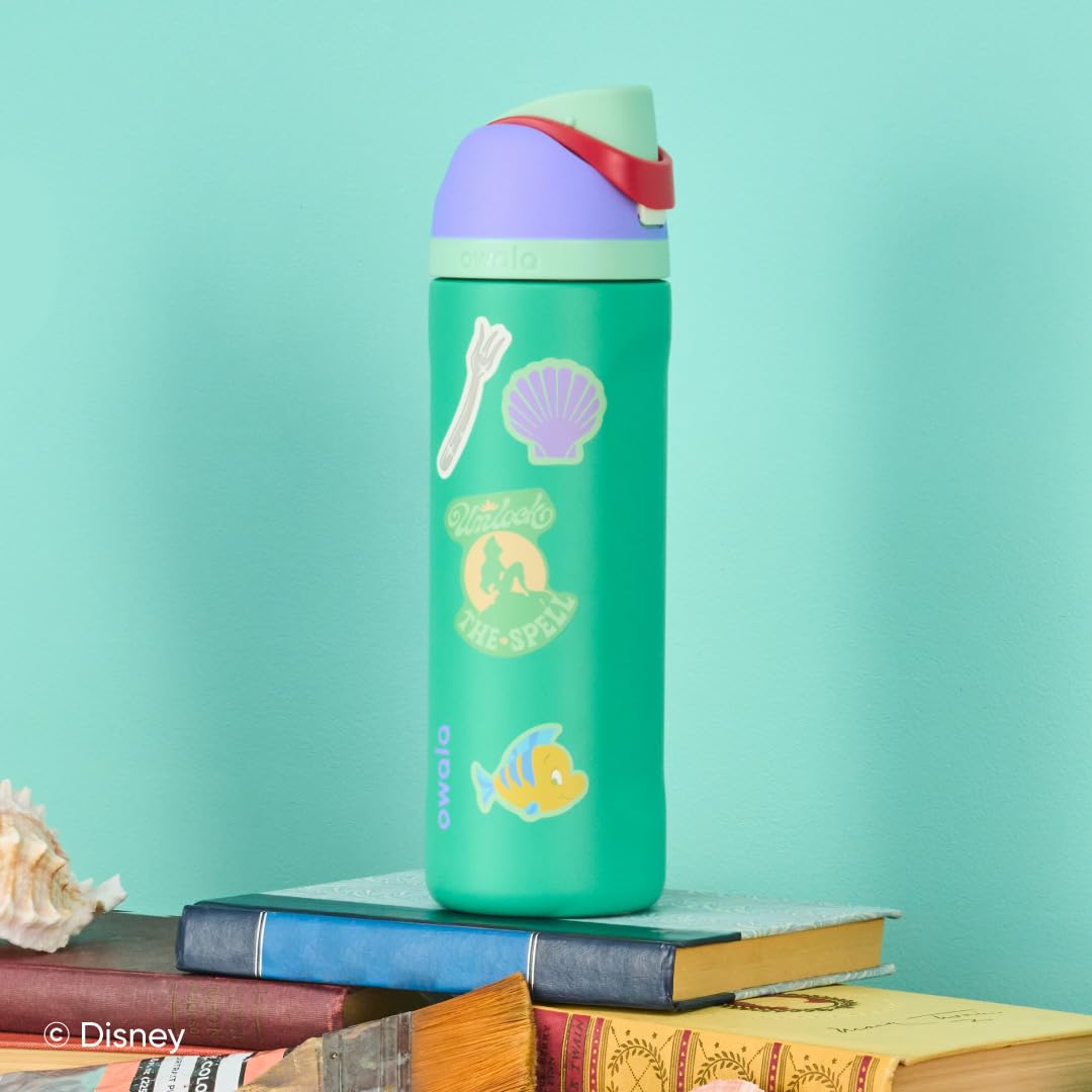 Foto 6 pulgar | Botella De Agua Owala Disney Princess Freesip 700 Ml De Acero Inoxidable - Venta Internacional.