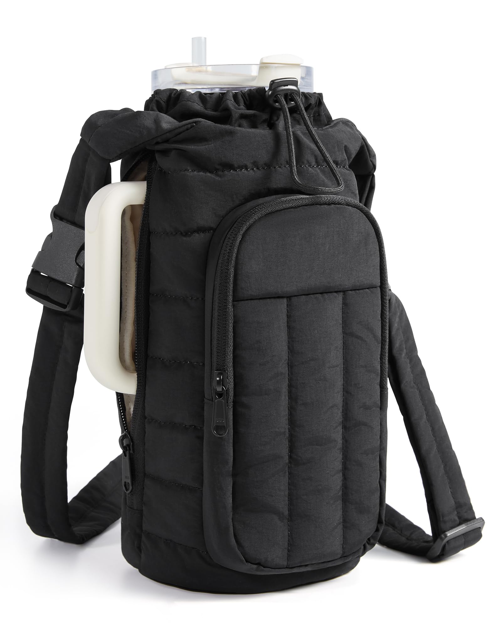 Bolsa Portabotellas Bagsmart 1 2/0 9 L Con Correa Negra Para Mujer - Venta Internacional.