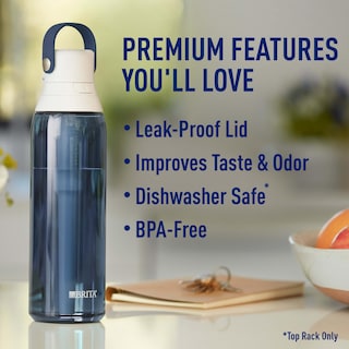 Foto 4 | Botella De Agua Brita De Plástico Duro Premium De 770 Ml Night Sky - Venta Internacional.