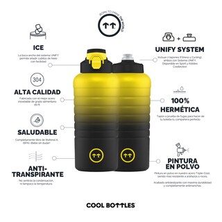 Foto 2 | Botella Deportiva Cool Bottles para Agua