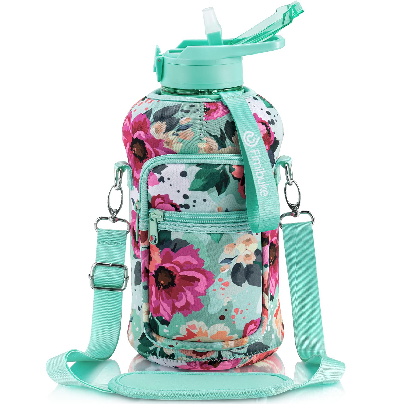 Foto 1 | Botella De Agua Fimibuke De Medio Galón Con Funda De 1 9 L Con Asa - Venta Internacional.
