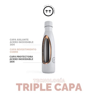 Foto 4 | Botella Para Agua Cool Bottles Coolors 750 Ml