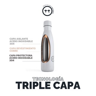 Foto 4 | Botella Para Agua Cool Bottles Xclusive! Secret Blossoms 500 Ml