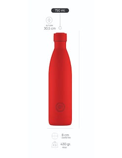 Foto 6 | Botella Para Agua Cool Bottles Coolors 750 Ml