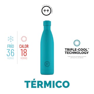 Foto 2 | Botella Para Agua Cool Bottles Coolors 750 Ml