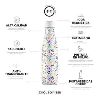Foto 3 | Botella Para Agua Cool Bottles Xclusive! Allegra 500 Ml