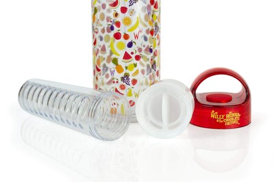 Foto 3 | Botella De Agua The Coop Willy Wonka Fruit Infuser 480 Ml - Venta Internacional.