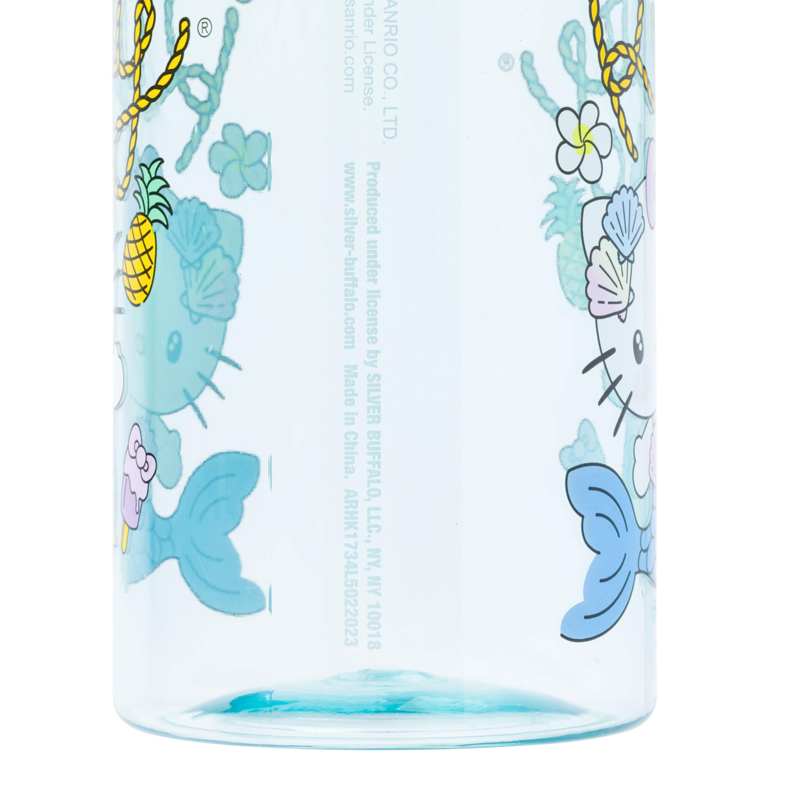 Foto 7 pulgar | Botella De Agua Silver Buffalo Hello Kitty Mermaid 950 Ml - Venta Internacional.
