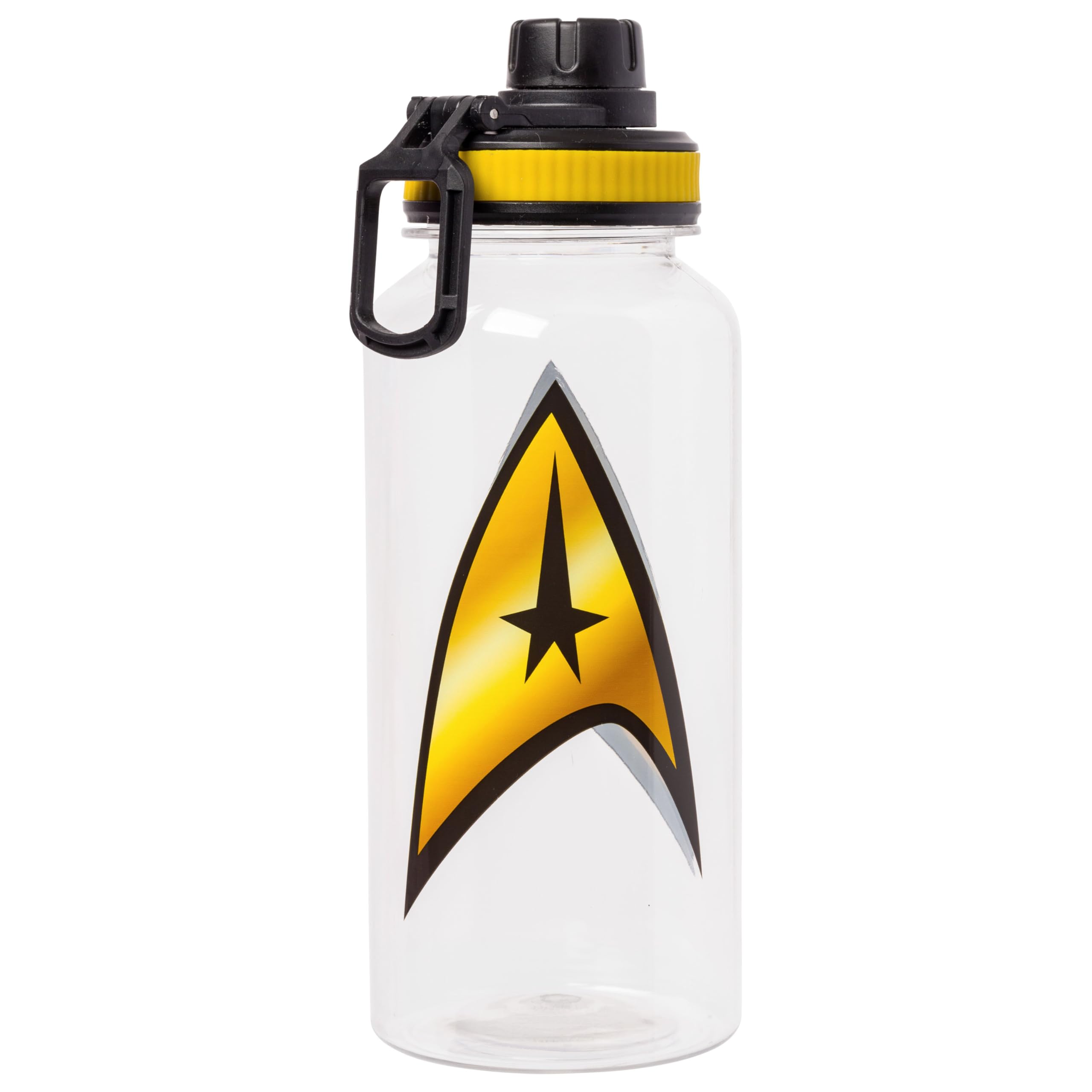 Botella De Agua Silver Buffalo Star Trek Twist Spout 960 Ml - Venta Internacional.
