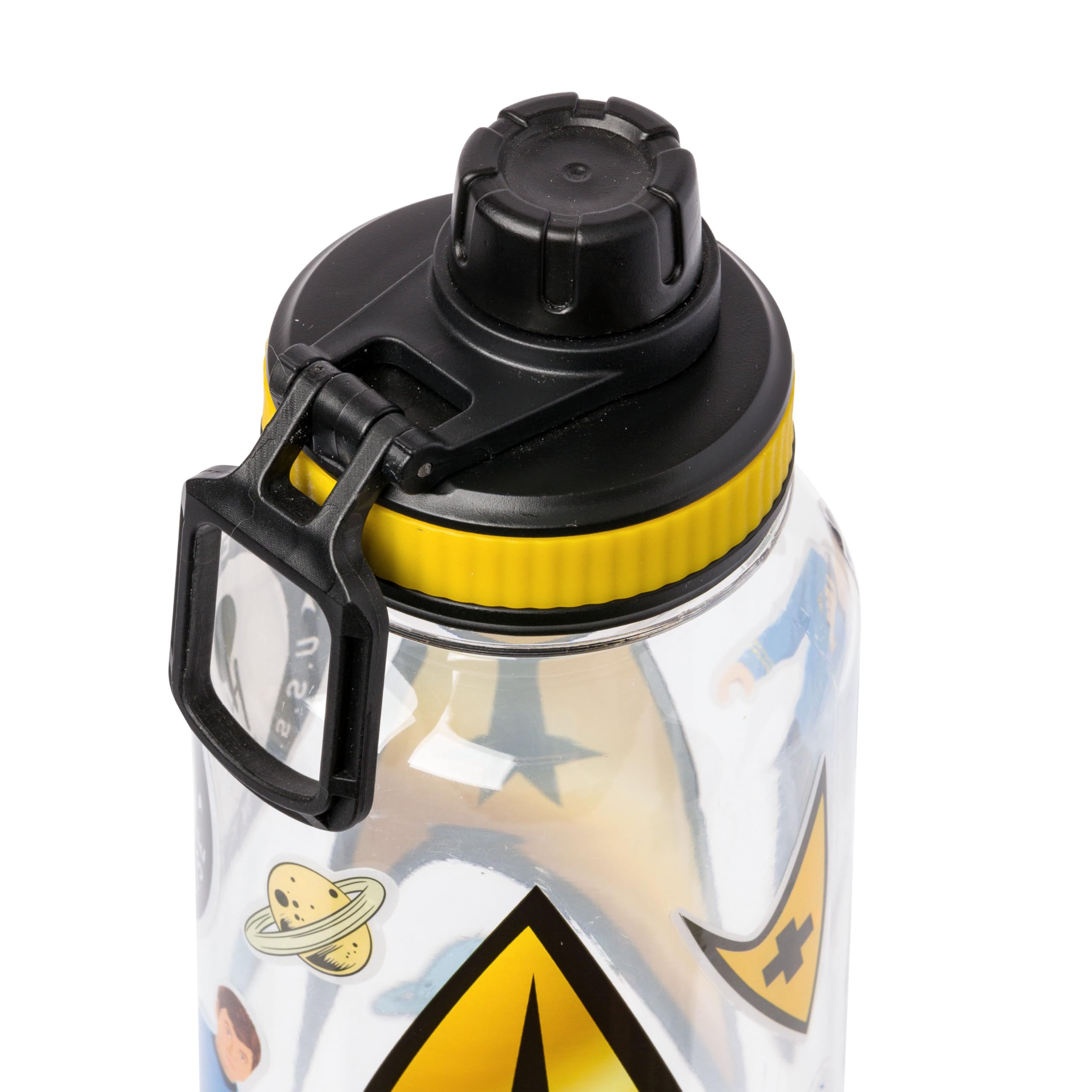 Foto 5 pulgar | Botella De Agua Silver Buffalo Star Trek Twist Spout 960 Ml - Venta Internacional.