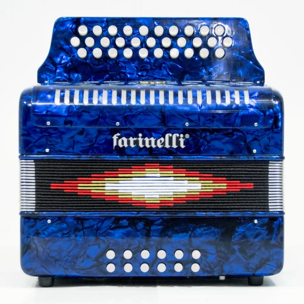 Acordeón Farinelli 3012faa Azul 31 Botones