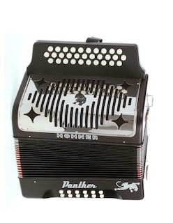 Foto 2 | Acordeón Hohner Compadre color Negro A4800