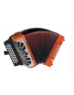 Foto 3 | Acordeón Hohner Compadre color Naranja A48441