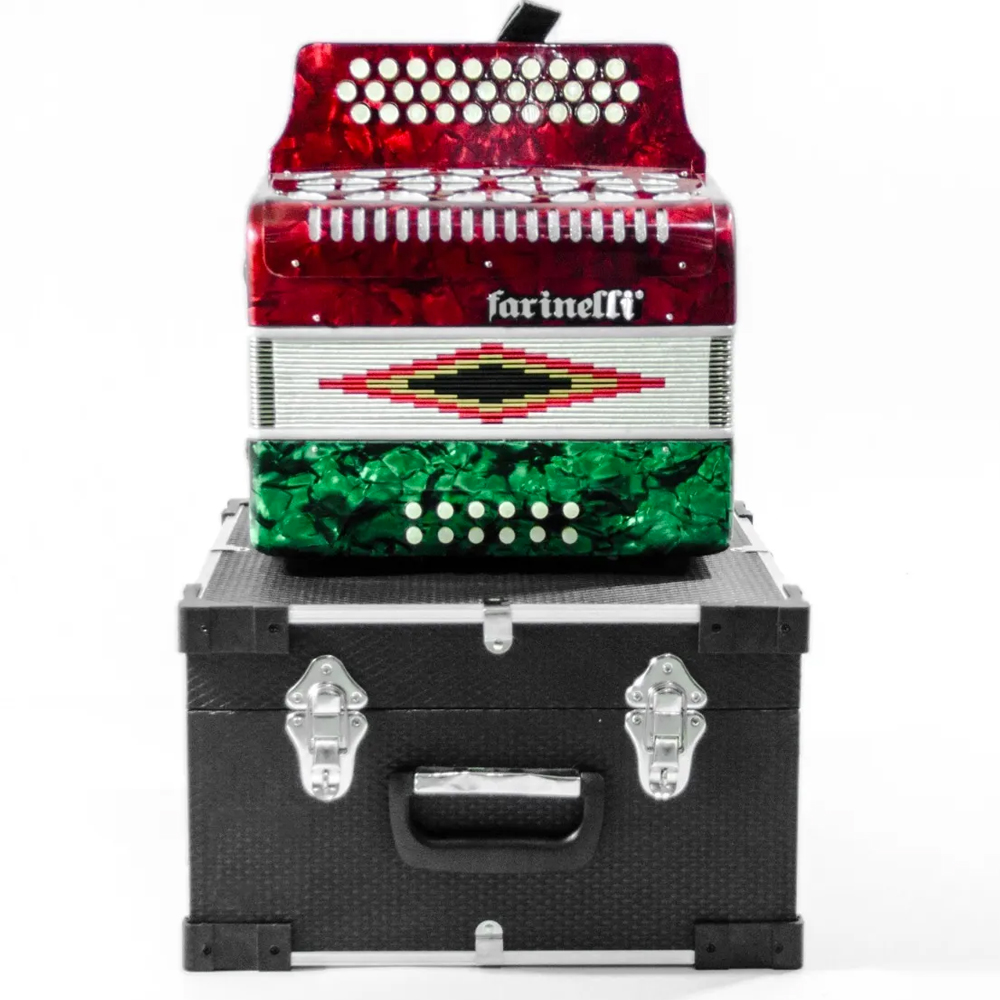 Foto 2 | Acordeon Diatonico Fa Bandera 3012fab Farinelli