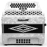 Acordeon Farinelli 34 Botones Tono Fa 3 Registros Blanco 3412faw