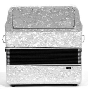Foto 4 | Acordeon Farinelli 34 Botones Tono Fa 3 Registros Blanco 3412faw