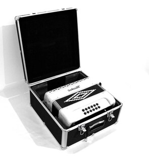 Foto 6 | Acordeon Farinelli 34 Botones Tono Fa 3 Registros Blanco 3412faw