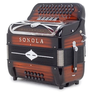 Foto 4 | Acordeón Mustang Ii Sonola Onwdmus Ii Chbk Fbe V2 Only Wood Collection De 5 Registros