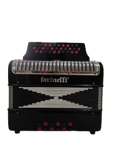 Foto 3 | Acordeon Farinelli Premium 31 Botones Tono Sol Color Negro