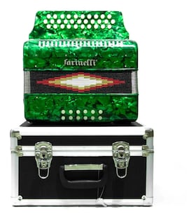 Foto 3 | Acordeon Farinelli 3012fav Diatonico 31 Botones Color Verde