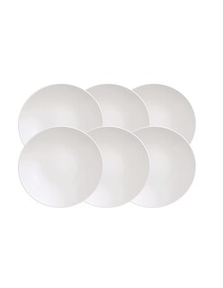Foto 2 | Juego De Platos Hondos De Porcelana Tramontina Sophia 6 Piezas