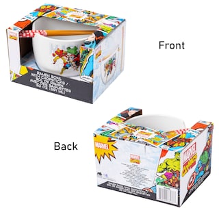 Foto 5 | Cuenco Para Ramen Plateado Buffalo Marvel Retro Avengers, 600 Ml - Venta Internacional.