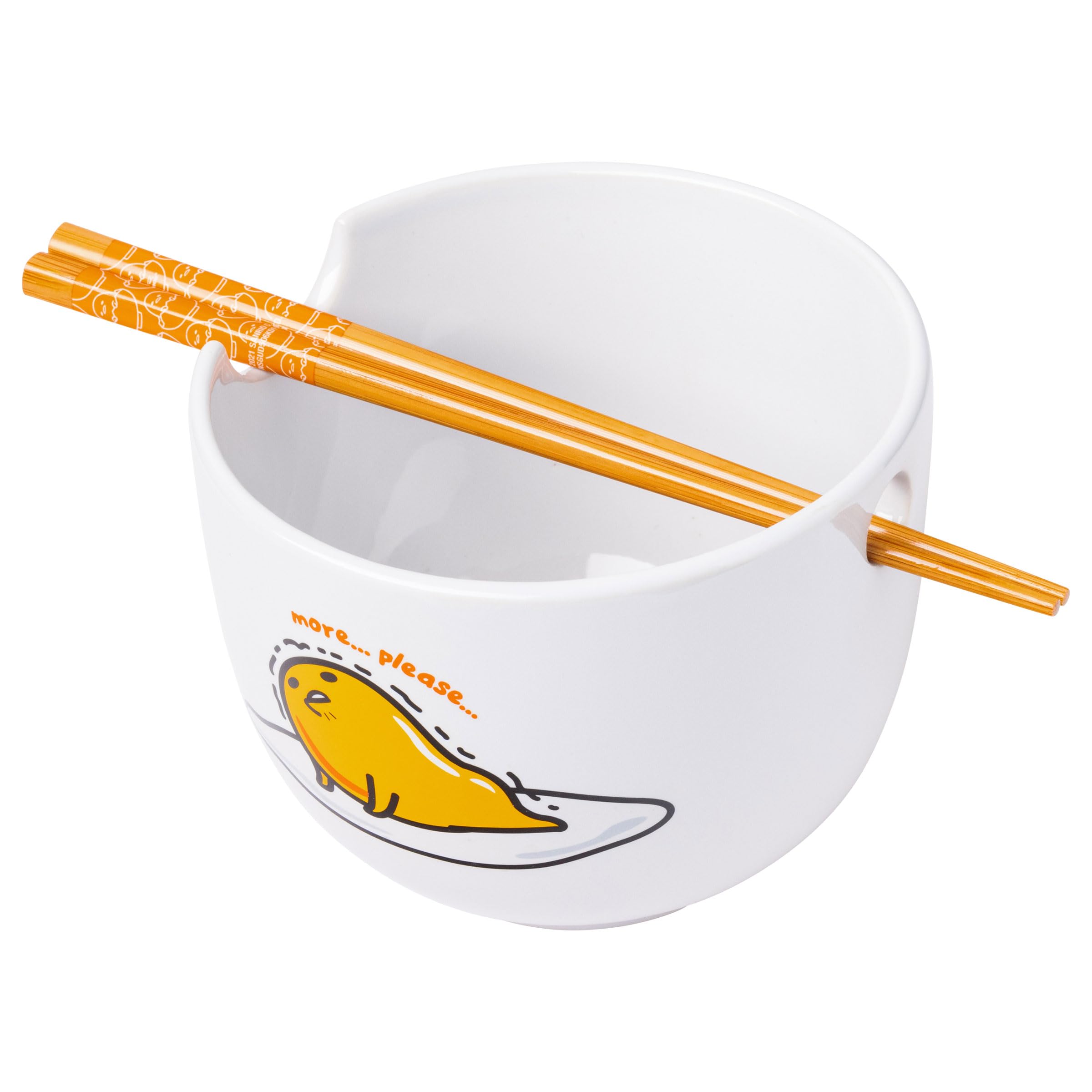 Foto 2 pulgar | Cuenco De Cerámica Para Ramen Plateado Buffalo Sanrio Gudetama Lazy Egg - Venta Internacional.