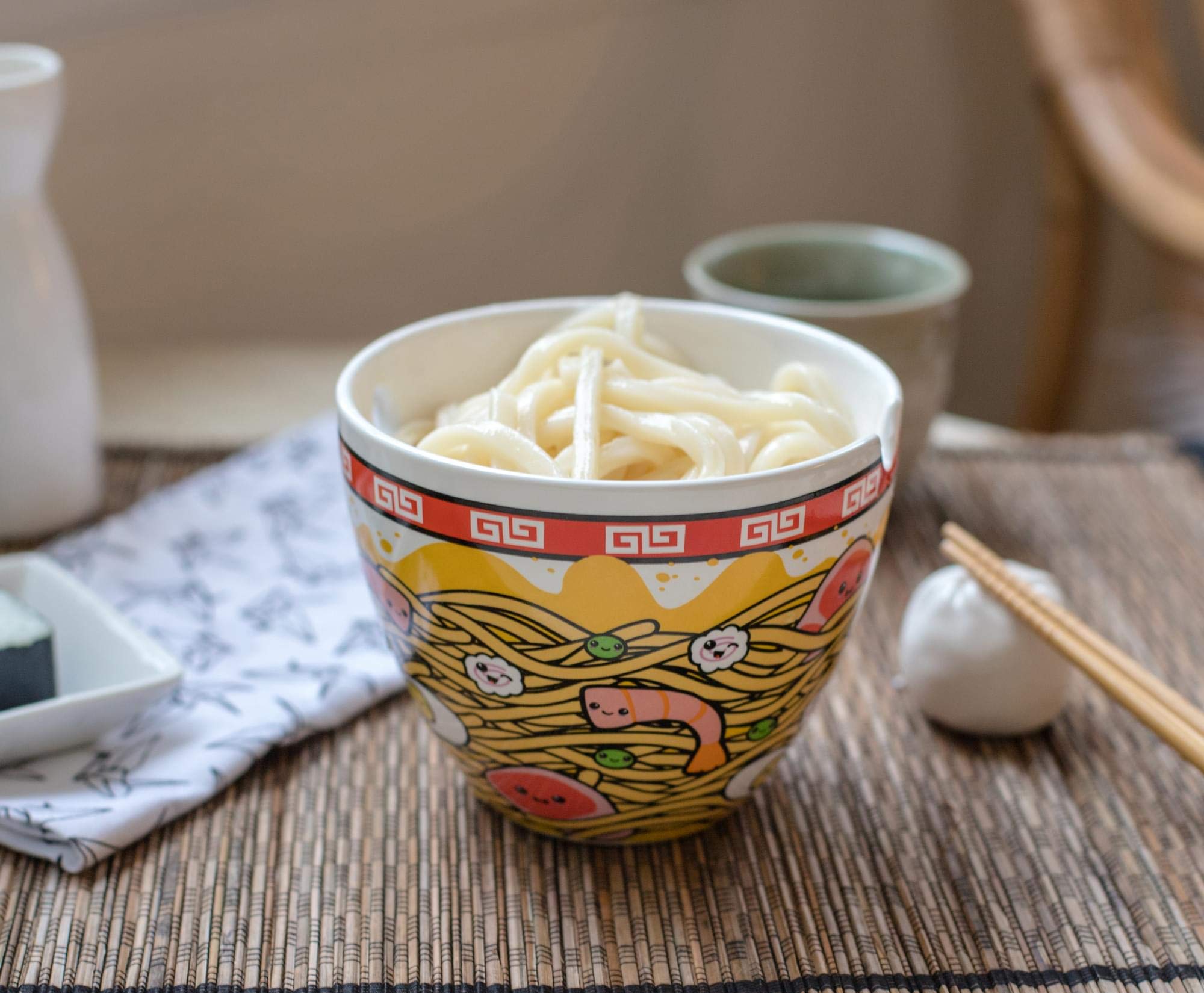 Foto 4 | Juego De Cuencos De Ramen Toynk Hunken Noodles, Plato Japonés De Cerámica - Venta Internacional.