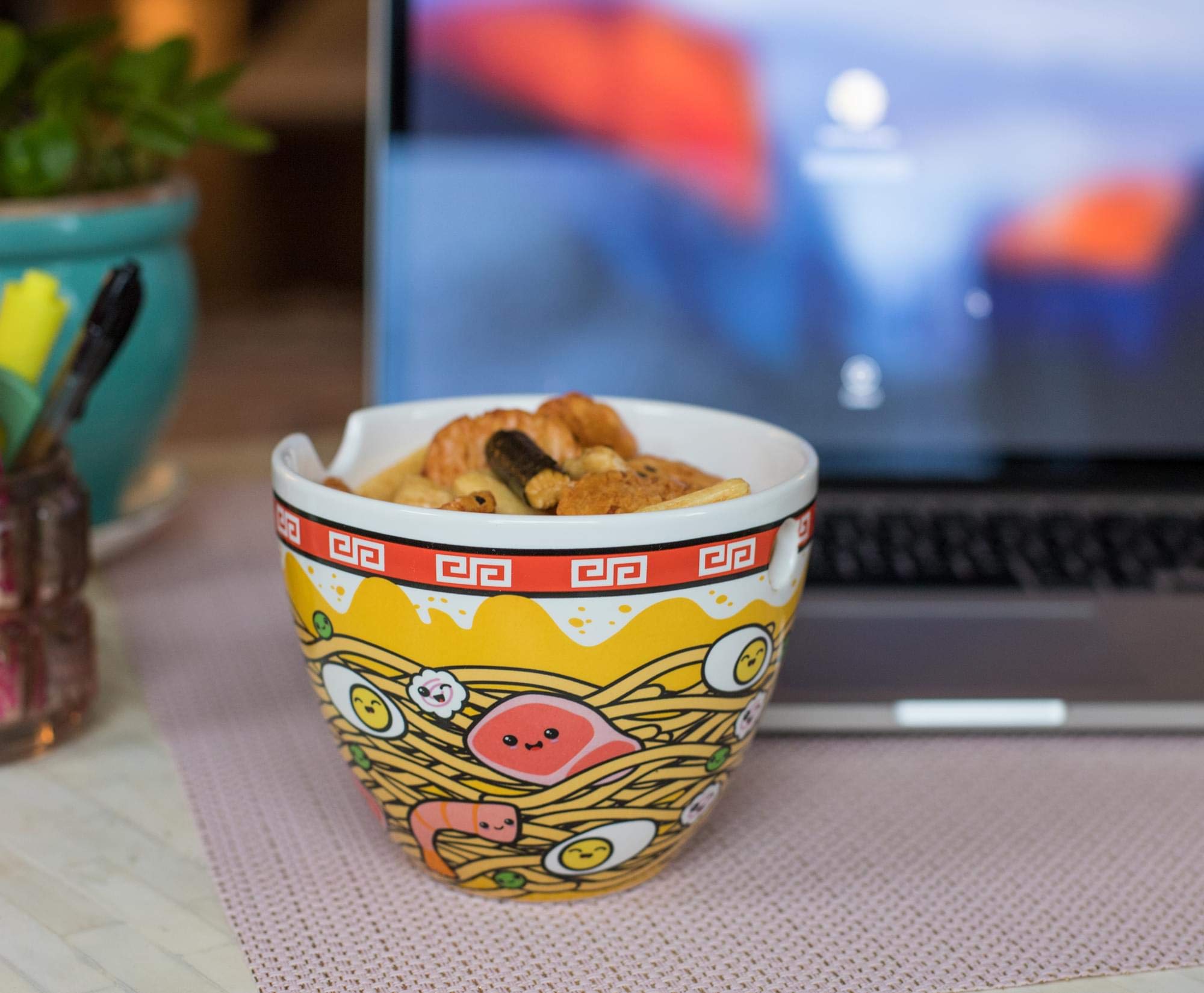 Foto 6 pulgar | Juego De Cuencos De Ramen Toynk Hunken Noodles, Plato Japonés De Cerámica - Venta Internacional.