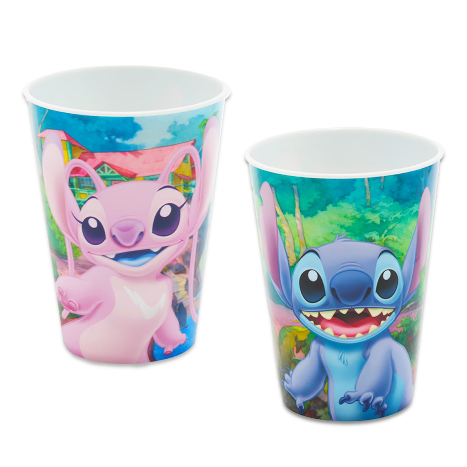 Foto 5 pulgar | Juego de Platos y Vaso Disney Stitch para Niños - Venta Internacional