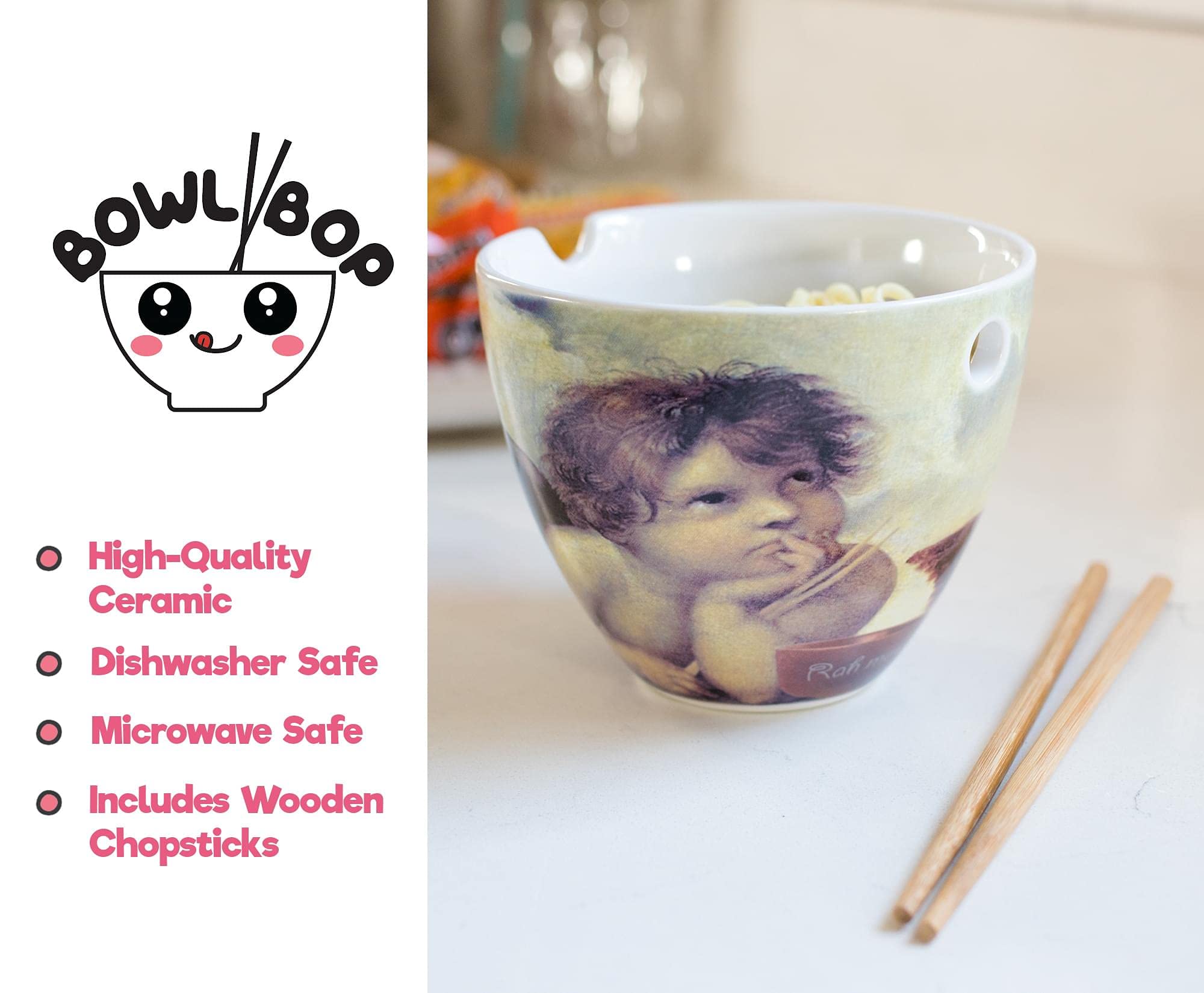 Foto 4 pulgar | Juego De Vajilla Toynk Bowl Bop Cherub Fine Art Japanese - Venta Internacional.