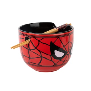Foto 4 | Cuenco De Arroz Con Fideos Ramen De Cerámica Marvel Avengers Spider-man - Venta Internacional.