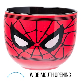 Foto 5 | Cuenco De Arroz Con Fideos Ramen De Cerámica Marvel Avengers Spider-man - Venta Internacional.