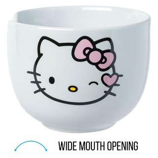 Foto 3 | Cuenco Para Ramen Silver Buffalo Sanrio Hello Kitty De 600 Ml Con Palillos - Venta Internacional.
