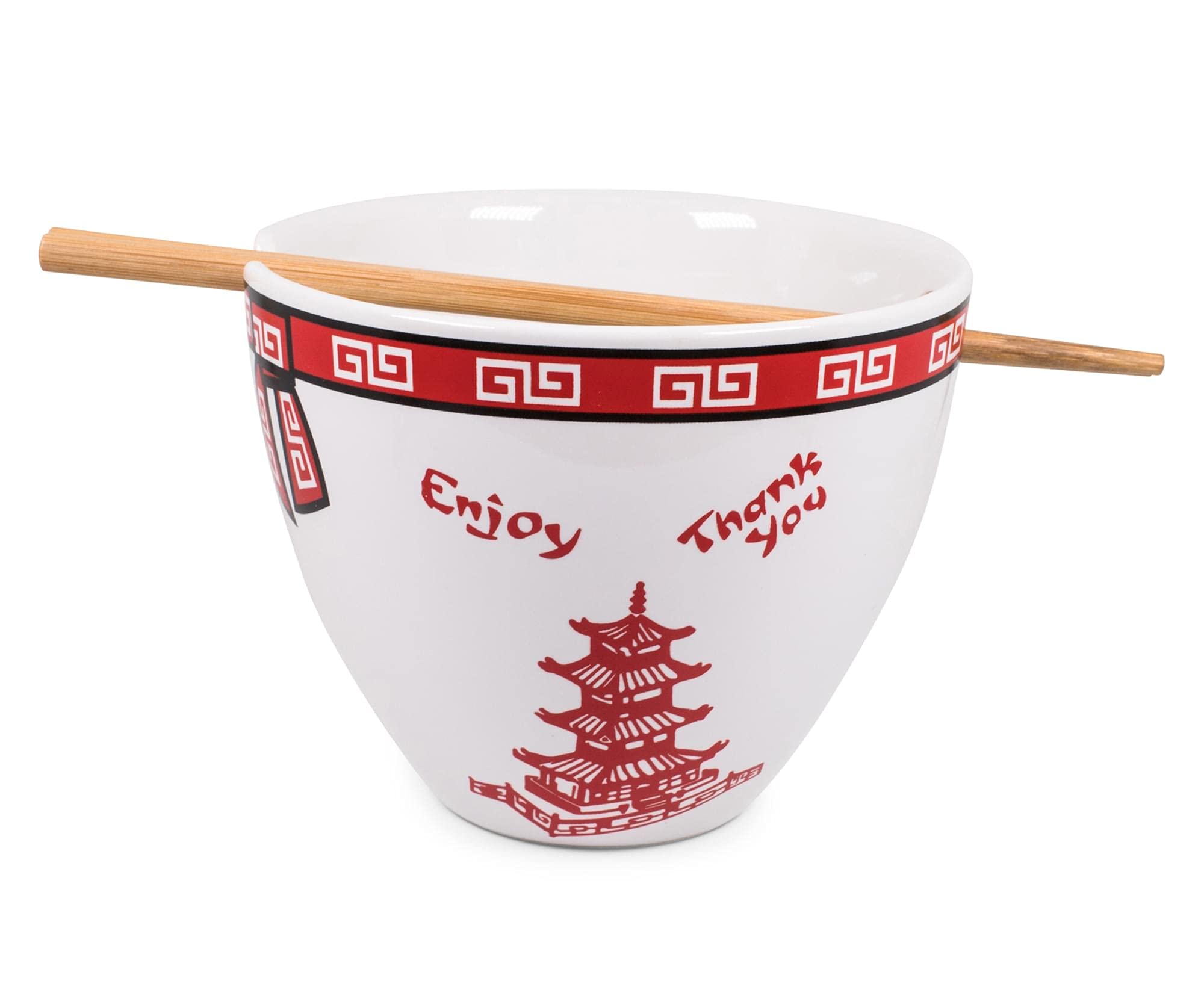 Foto 3 pulgar | Juego De Vajilla Toynk Bowl Bop Inspirado En Una Caja China Para Llevar - Venta Internacional.
