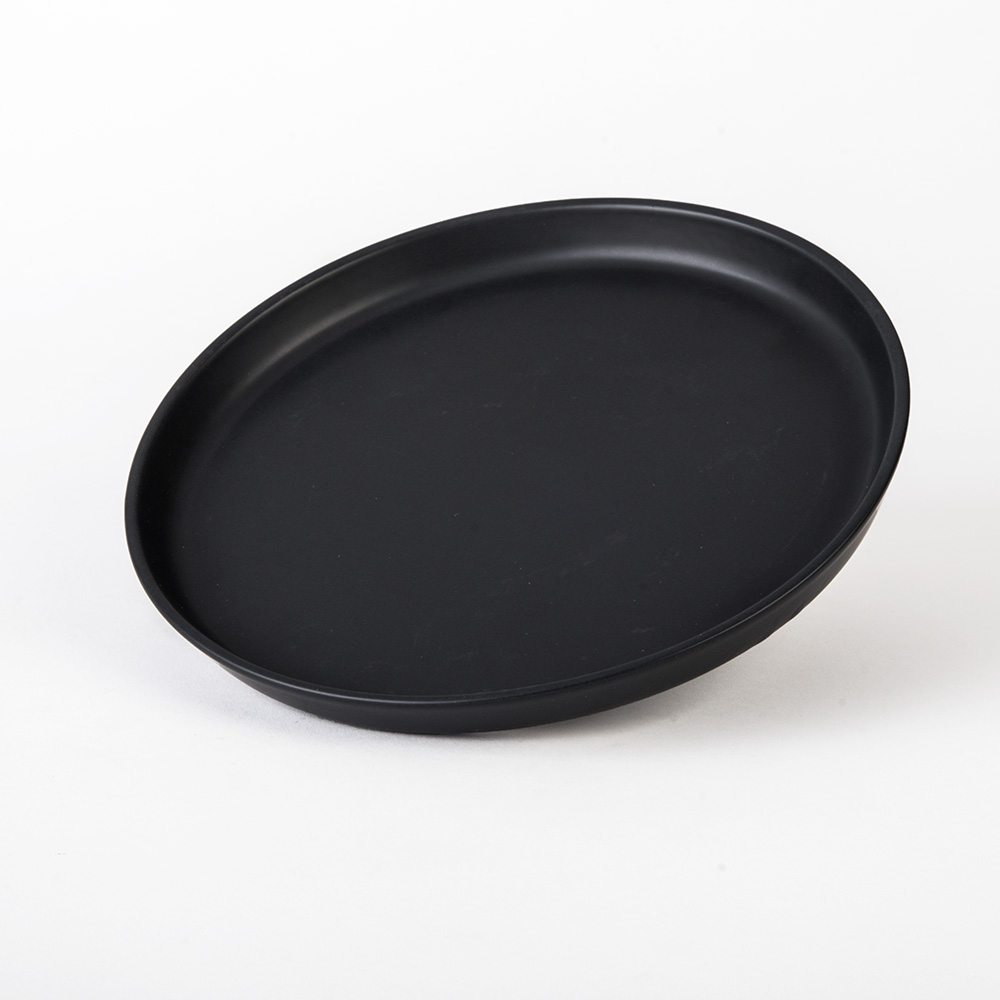 Foto 3 pulgar | Juego De 12 Platos Gourmet De Porcelana Santa Anita De 24 Cm Color Negro