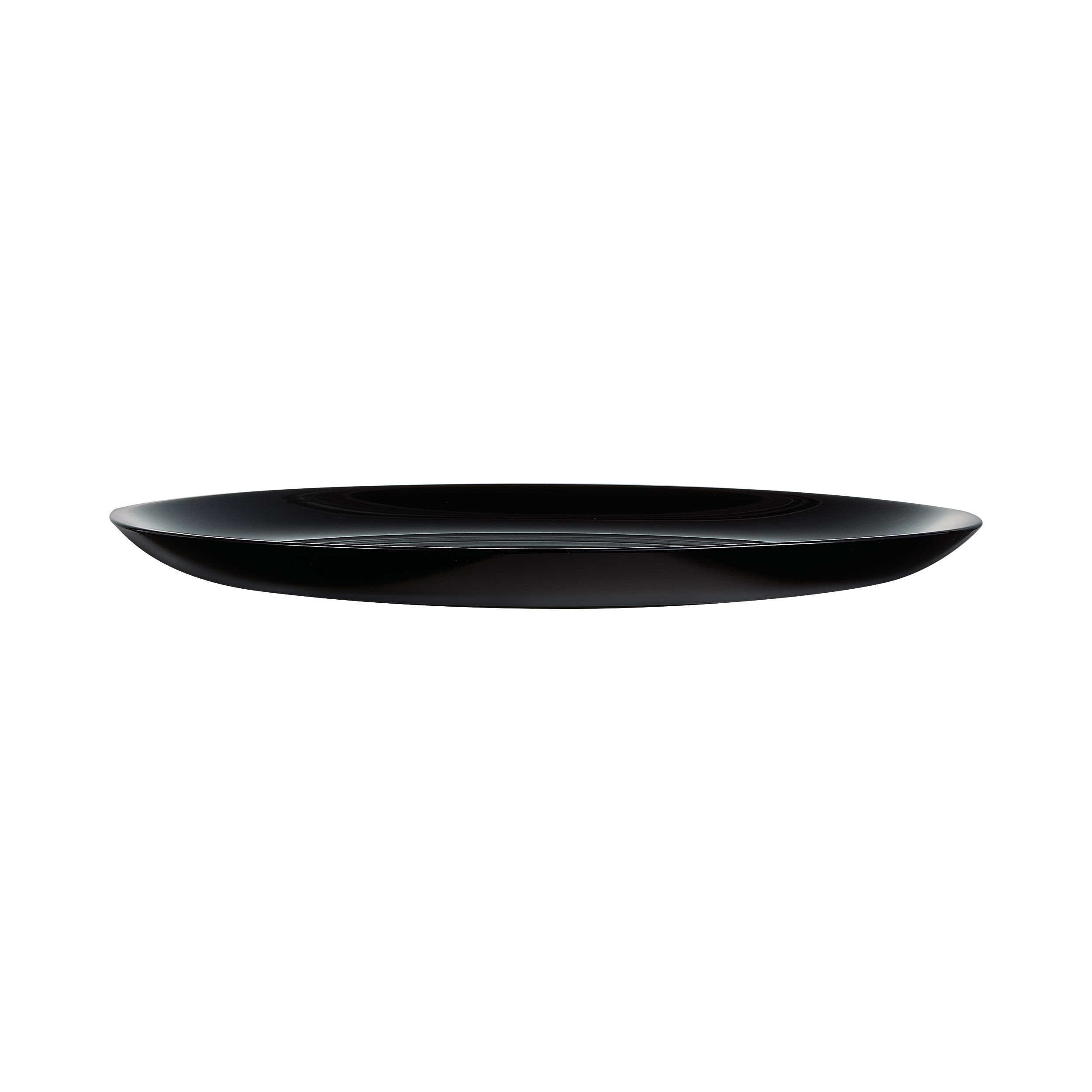 Foto 3 | Juego de 4 Platos Luminarc Diwali color Negro Modernos Trinche de Opal Diwali