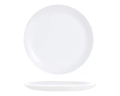 Foto 1 | Juego de 4 Platos Modernos Postre Luminarc Diwali color Blanco de Opal