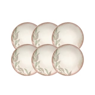 Foto 1 | Juego de Platos Raso Tramontina Natur 6 Piezas 28 cm