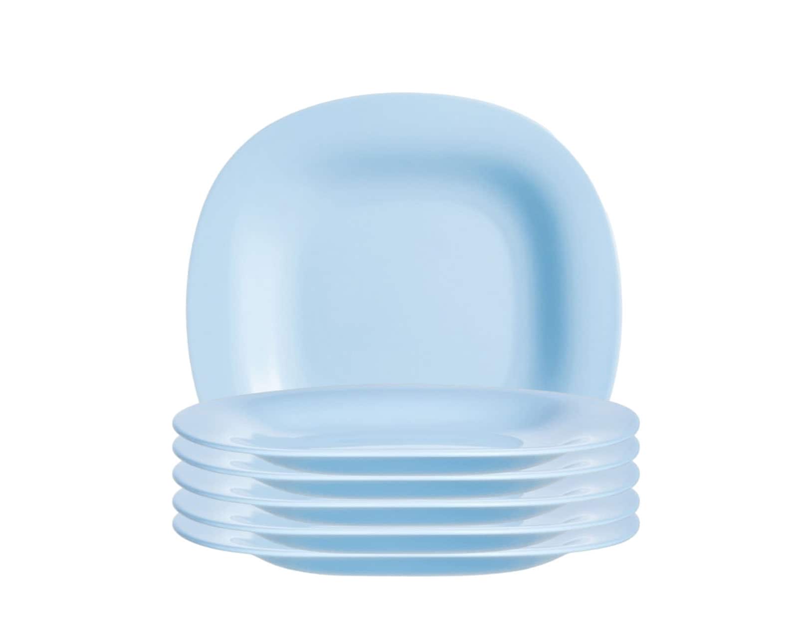 Juego de Platos Luminarc Azules 4 Piezas