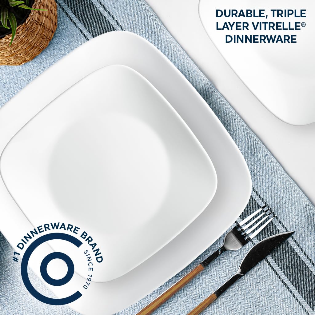 Foto 4 | Juego de Platos para Ensalada Corelle Vitrelle Cristal de Triple Capa 23 cm 6 Piezas - Venta Internacional