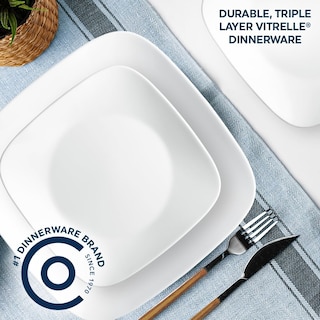 Foto 4 | Juego de Platos para Ensalada Corelle Vitrelle Cristal de Triple Capa 23 cm 6 Piezas - Venta Internacional